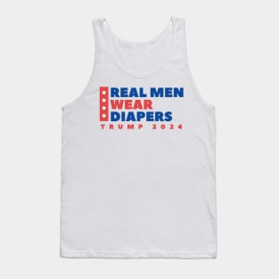 Real-men-wear-diapers Tank Top